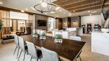 Relaxing clubhouse with ample sitting and activity area 